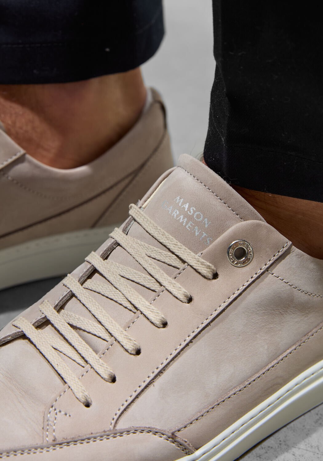 Taupe Mason Garments Lage sneakers TIA DRESS - large