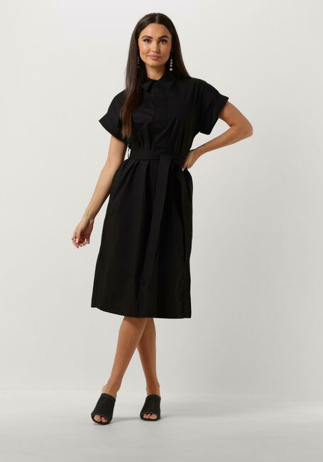 Zwarte SUNCOO Midi jurk CLODIE - large