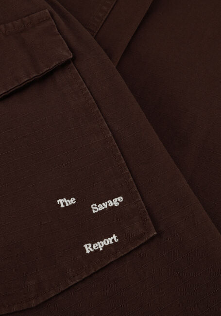 Bruine THE SAVAGE REPORT Broeken RIPSTOP PANTS - large