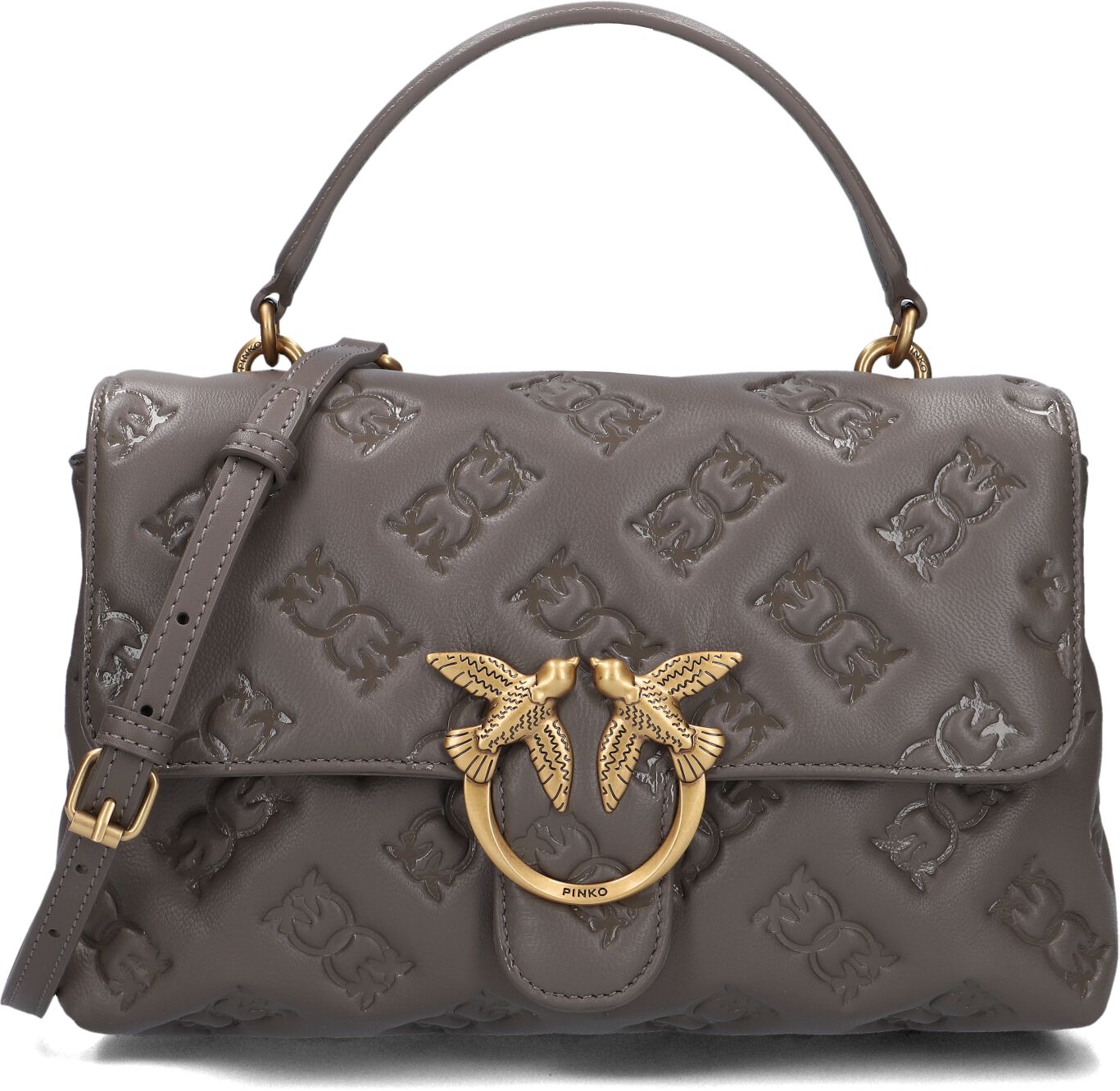 Pinko Schoudertas
Dames Love Lady Puff, Materiaal: Leer, Kleur: Taupe afbeelding