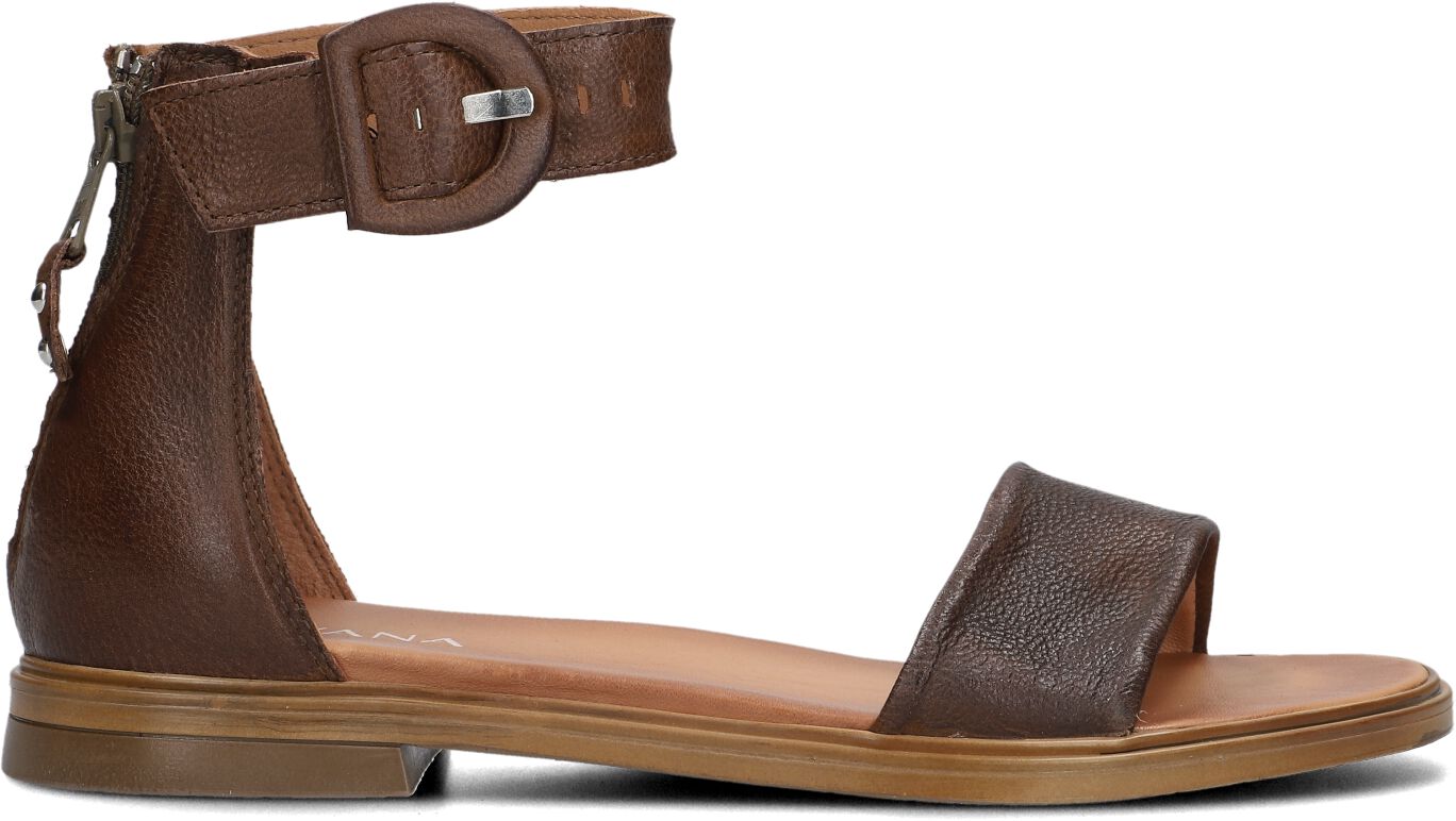 Ayana Sandalen
Dames M05060, Maat: 42, Materiaal: Leer, Kleur: Cognac