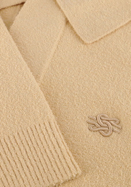 Creme FILLING PIECES Trui KNIT SHIRT BOUCLE - large