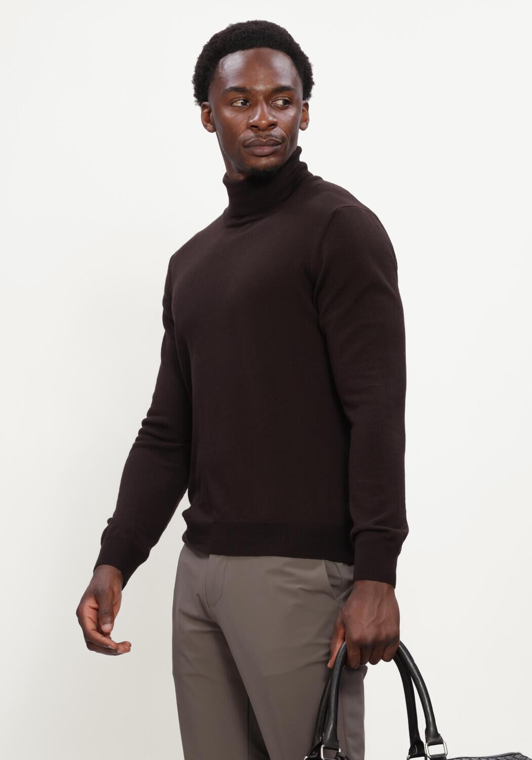 Bruine GRAN SASSO Coltrui TURTLE NECK - large