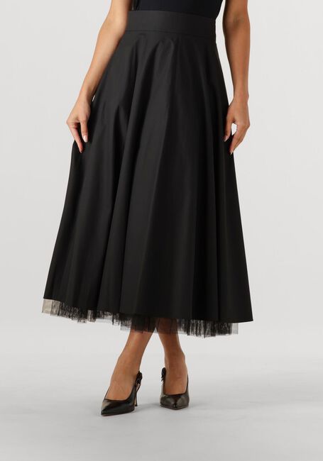 Zwarte DOROTHEE SCHUMACHER Maxirok LIGHT TOUCH SKIRT - large