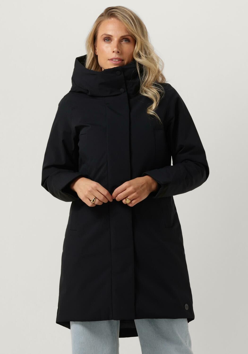 Elvine Parka Dames Eline, Maat: S, Kleur: Donkerblauw