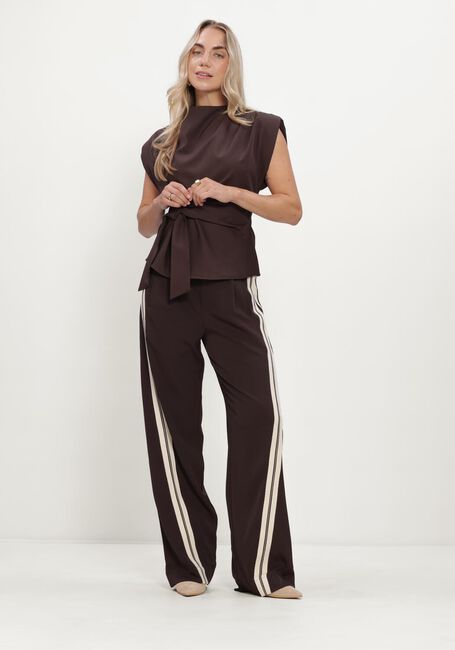 Bruine CO'COUTURE Top LUNACC PLEAT TOP - large