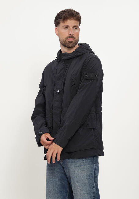 Zwarte STONE ISLAND Parka's SHORT PARKA S00F6 - large