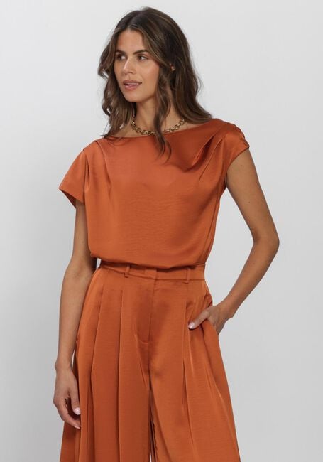 Oranje DANTE6 Top DANTE6-ROAM SATIN DRAPEY TOP - large