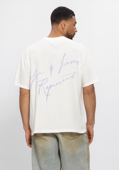 Witte REPRESENT T-shirt LOVE AND KISSES TSHIRT - large