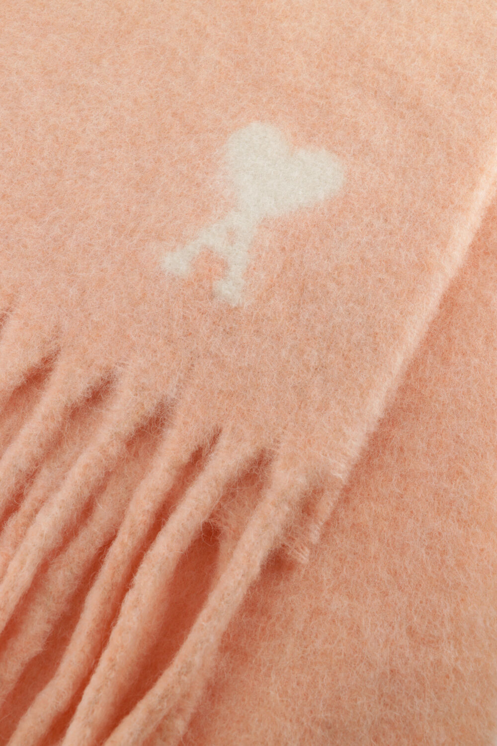 Perzik AMI PARIS Sjaal SF673 LAINE - large