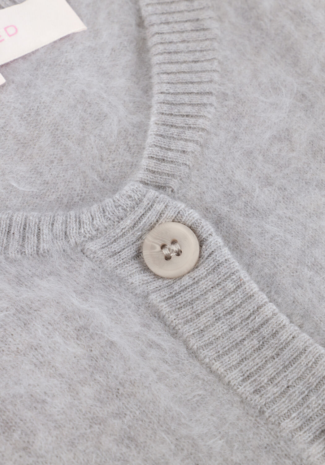 Grijze ABSOLUT CASHMERE Vest LANA - large