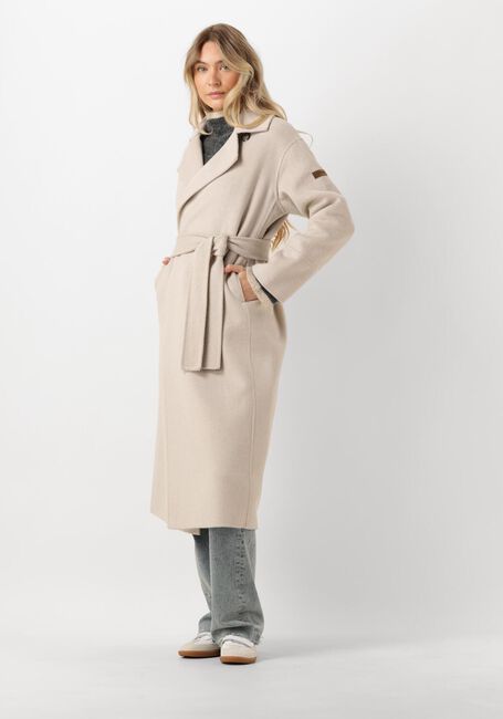 Grijze SECOND FEMALE Trui OVALIS KNIT T-NECK - large