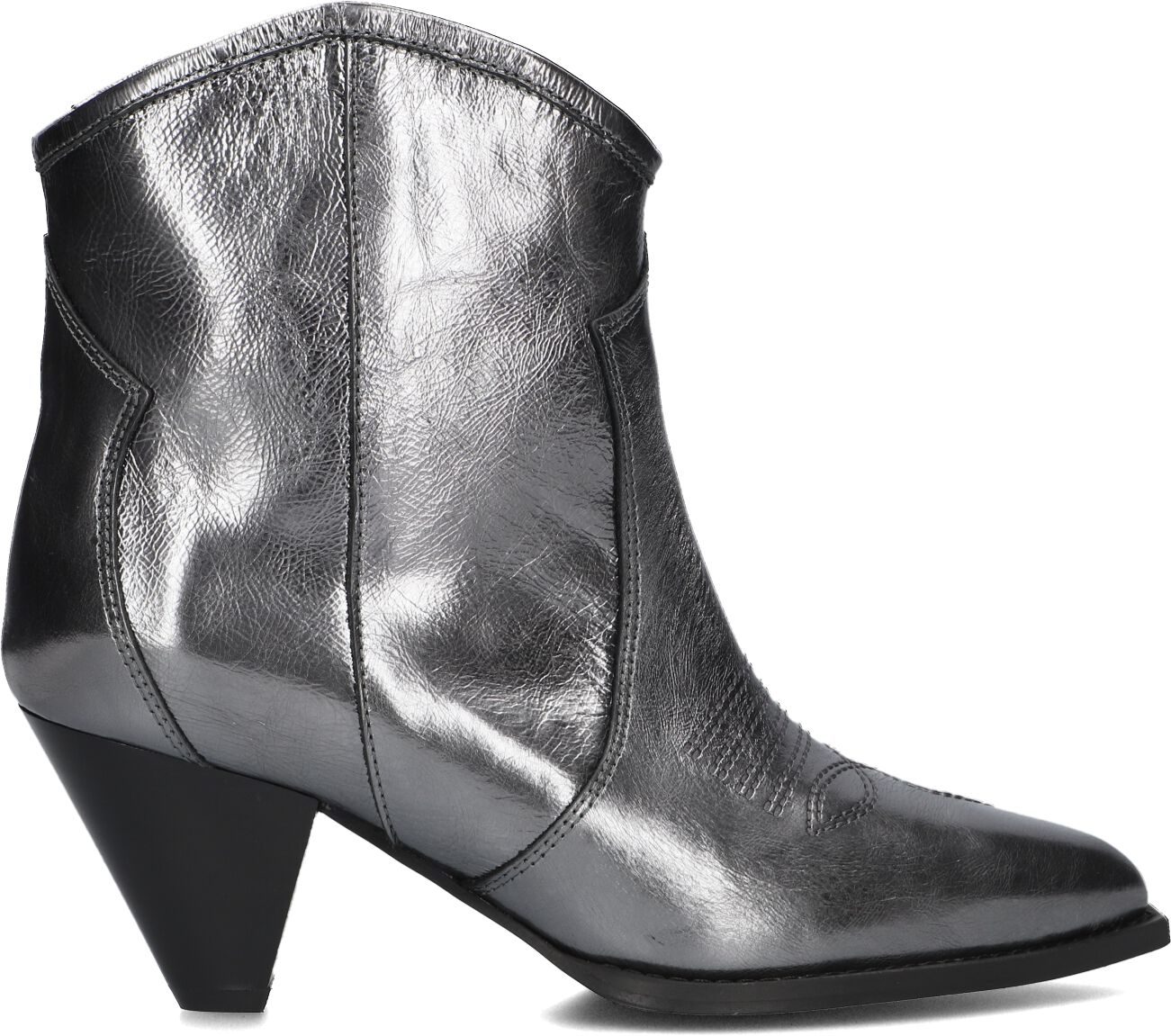 Toral Enkellaarsjes
Dames Cream, Maat: 37, Materiaal: Leer, Kleur: Zilver