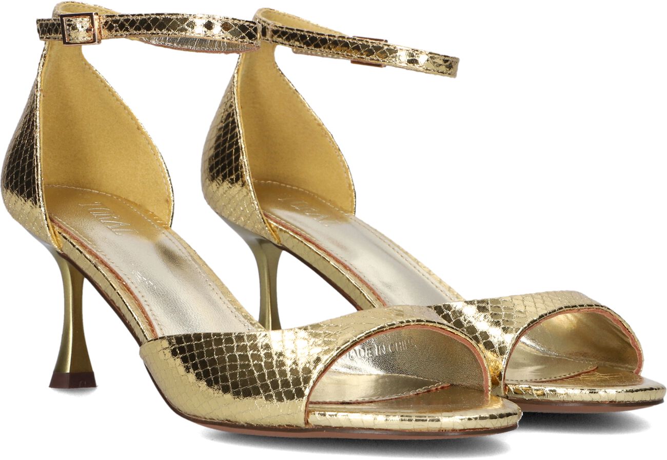 Toral Sandalen
Dames Firenze, Maat: 39, Materiaal: Leatherlook, Kleur: Goud