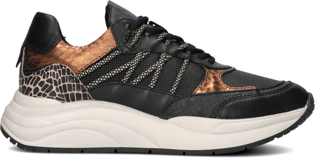 Lina Locchi Lage Sneakers Dames Charu, Maat: 37, Materiaal: Leer, Kleur: Zwart