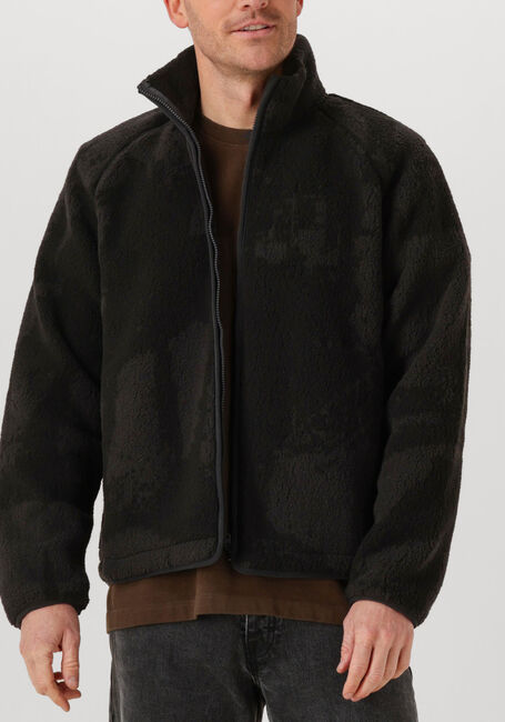 OLAF HUSSEIN FLEECE JACKET - large