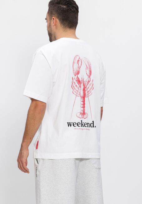 Witte POCKIES T-shirt LOBSTER WEEKEND TEE - large