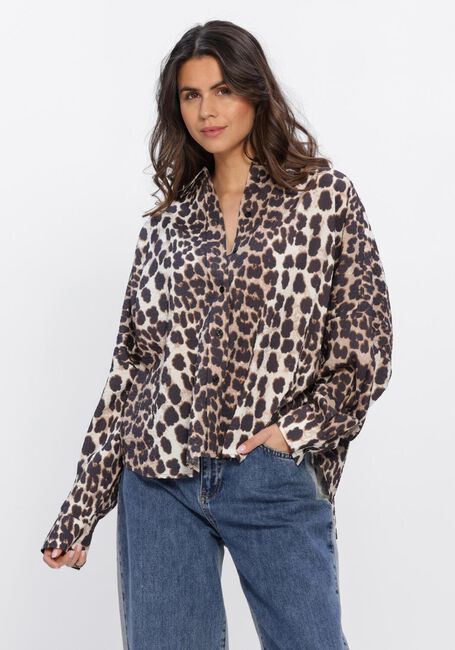 Multi ALIX THE LABEL Blouses LADIES WOVEN ANIMAL BLOUSE - large