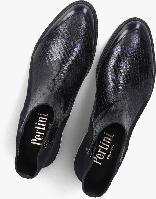 Enkellaars Pertini Blauw Blauwe Pertini Enkellaarsjes 32848