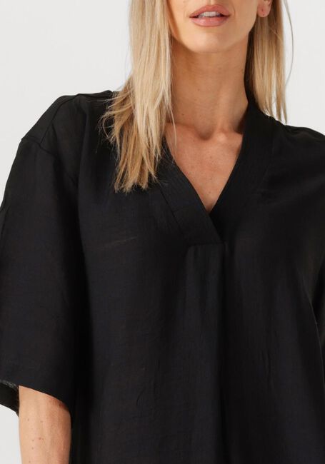 Zwarte CO'COUTURE Midi jurk CARYNCC PLEAT TUNIC DRESS - large