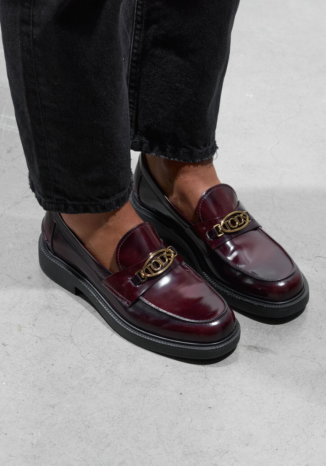 Rode TOD'S Loafers LED LOGO LOAFER - medium