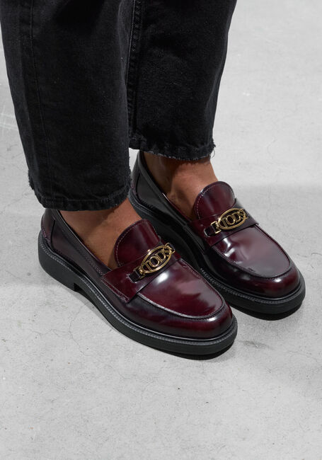 rode tod's loafers led logo loafer - Main Image