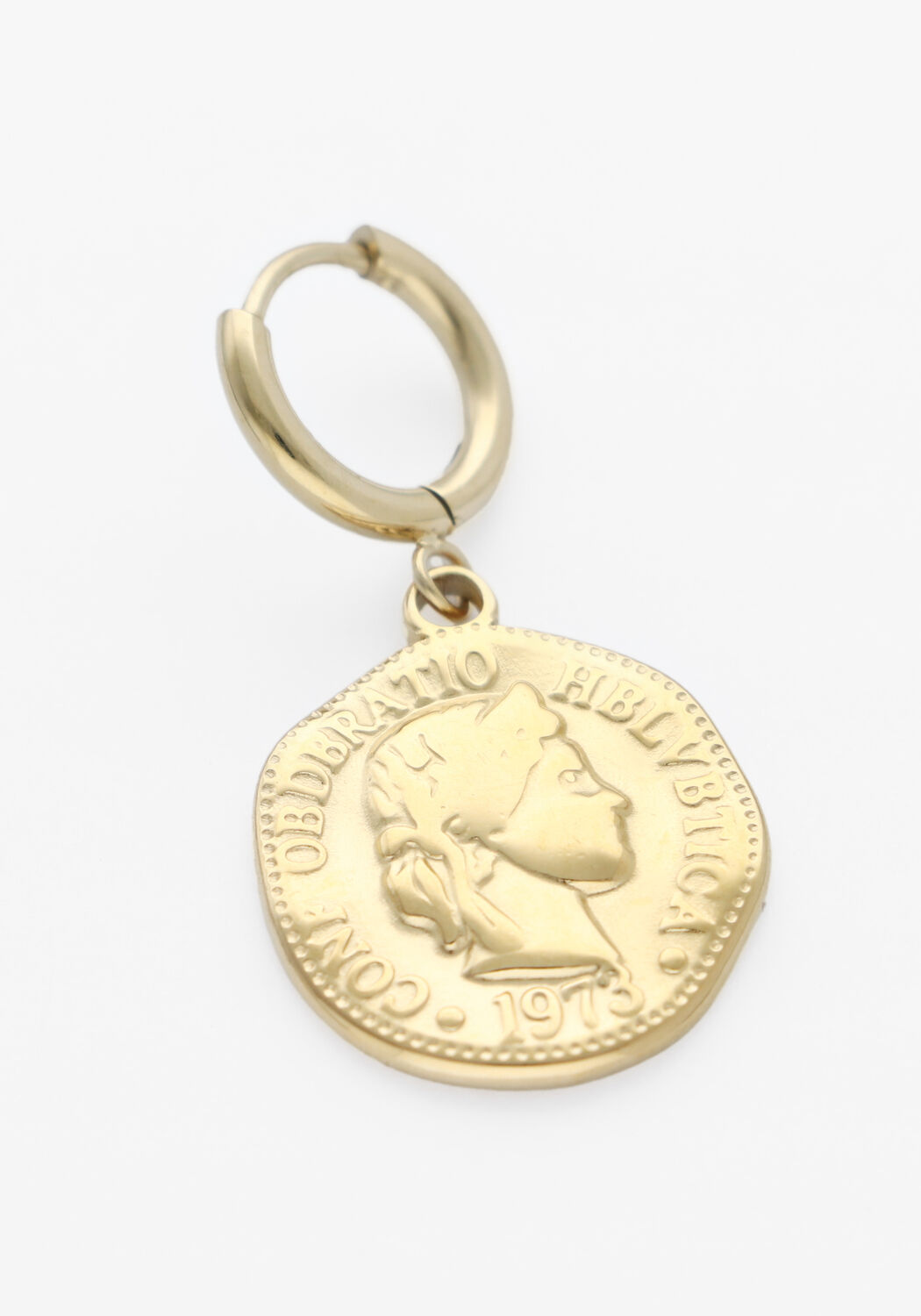 Goudkleurig BONNIE STUDIOS Bedels QUEEN PENDANT - large