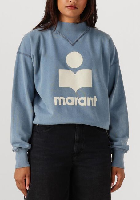 Blauwe MARANT ETOILE Sweater MOBY-GA 25ASW0003FA - large