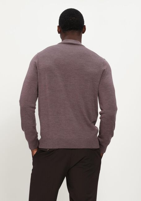 Paarse PROFUOMO Coltrui PULLOVER MOCK NECK EXTRAFINE MERINO - large