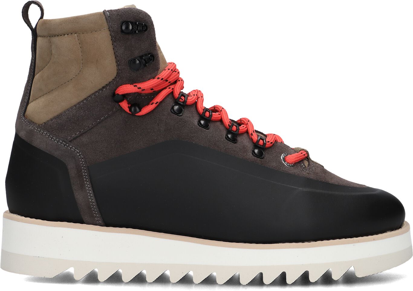Mason Garments Veterboots Heren Ridge Hi Montagna, Maat: 44, Materiaal: Leer, Kleur: Zwart