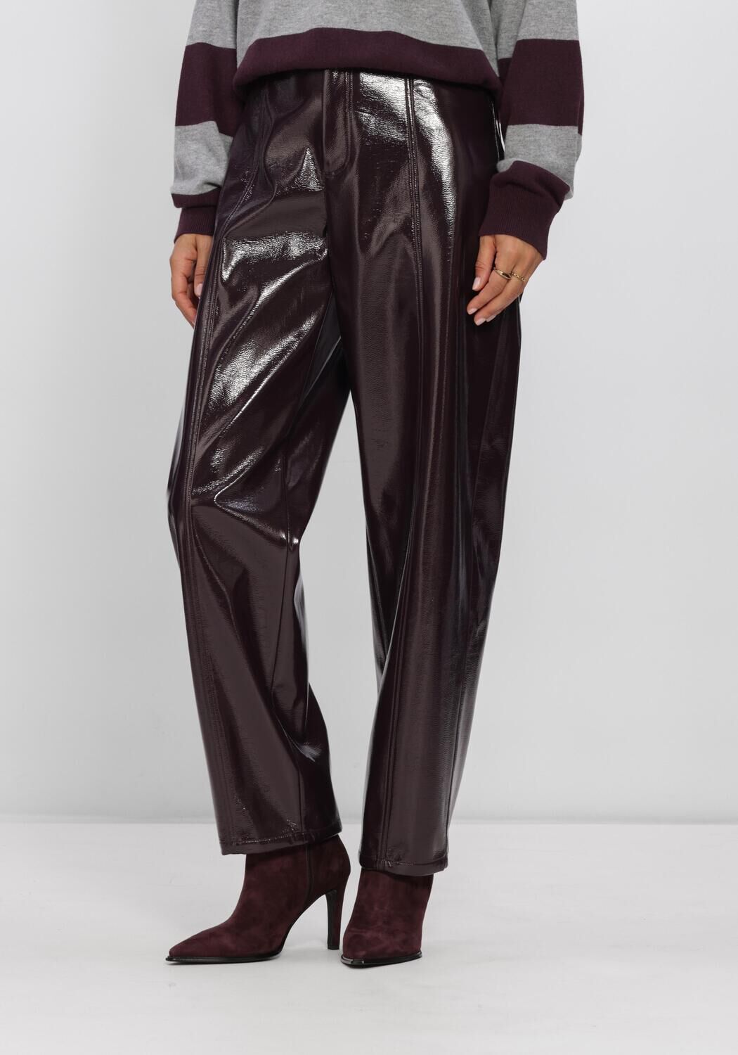 Dante6 Dante6 Pantalon Dames Scene Patent Faux Leather Pants