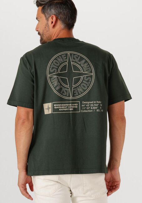 Groene STONE ISLAND T-shirt SS T SHIRT - large