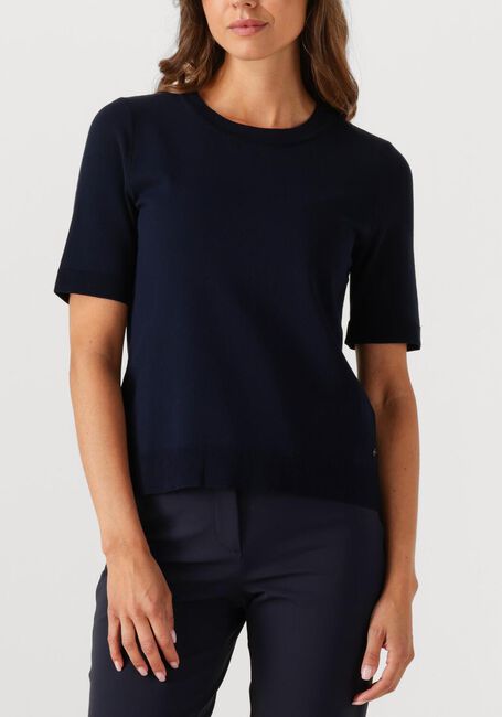 Donkerblauwe MARC CAIN ESSENTIALS T-shirt +E 41.06 M11 - large
