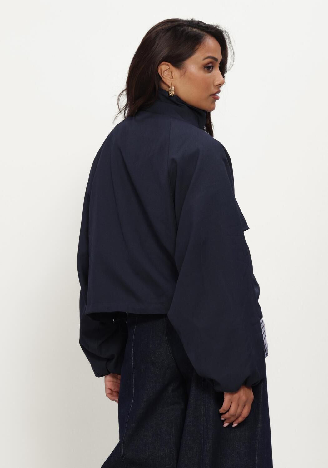 Donkerblauwe CO'COUTURE Jack LUNACC JACKET - large