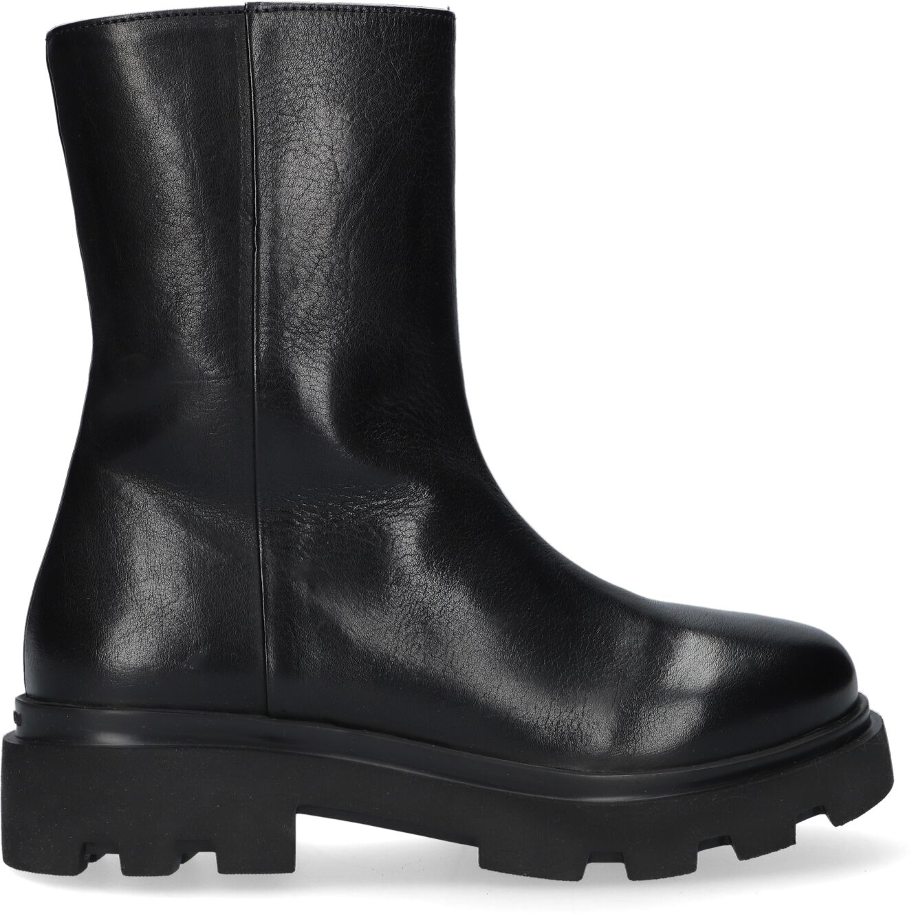 VIA VAI Enkelboots Dames Livia Brooke, Maat: 42, Materiaal: Leer, Kleur: Zwart