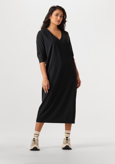 Zwarte PENN & INK Midi jurk BLAKE - large