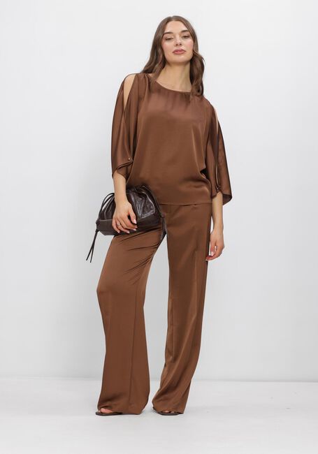 Bruine DANTE6 Top RISETTE FLOWING SATIN TOP - large