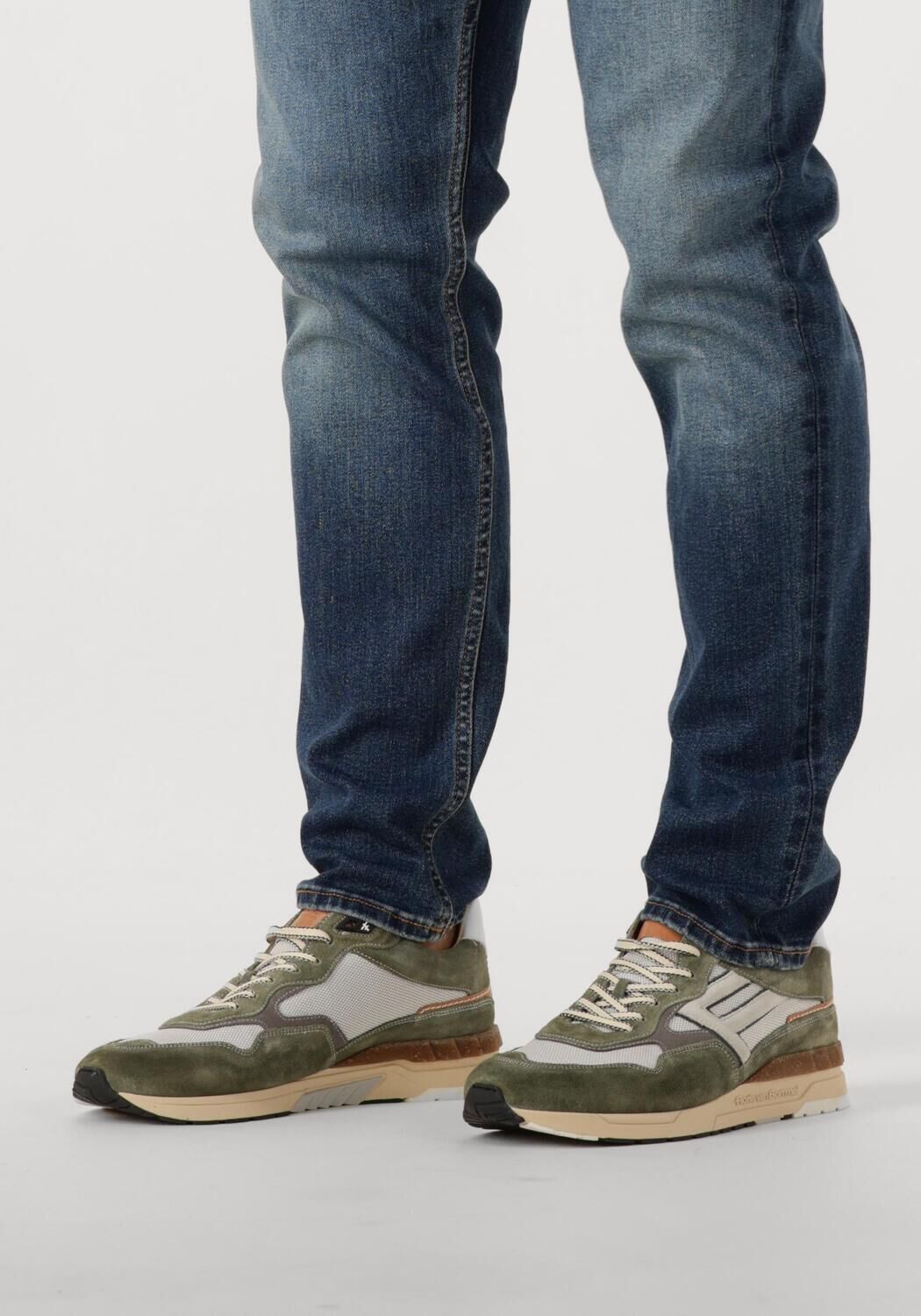 Beige FLORIS VAN BOMMEL Lage sneakers SFM-10153 DE RUNNER - large