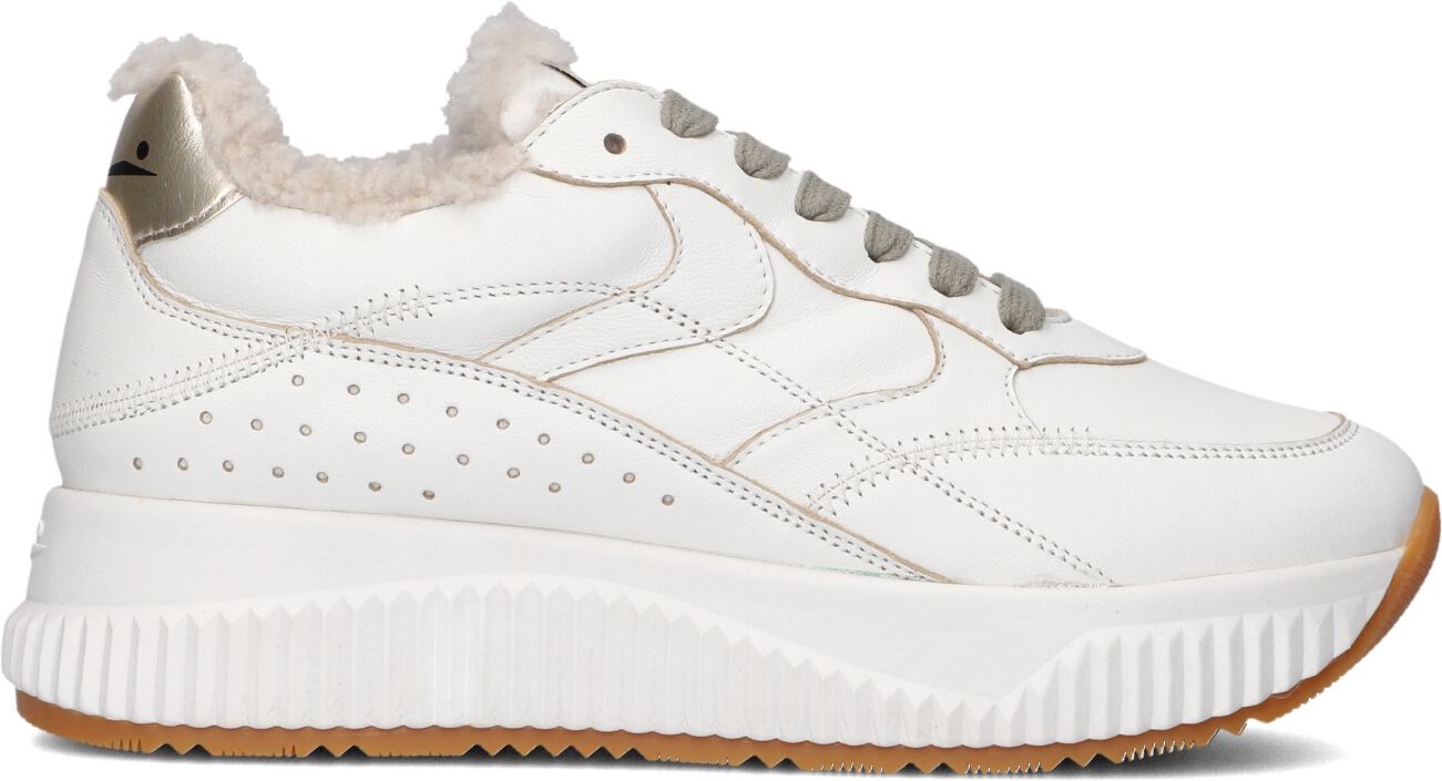 Voile Blanche Lage Sneakers Dames Lana Fresh, Maat: 37, Materiaal: Leer, Kleur: Wit