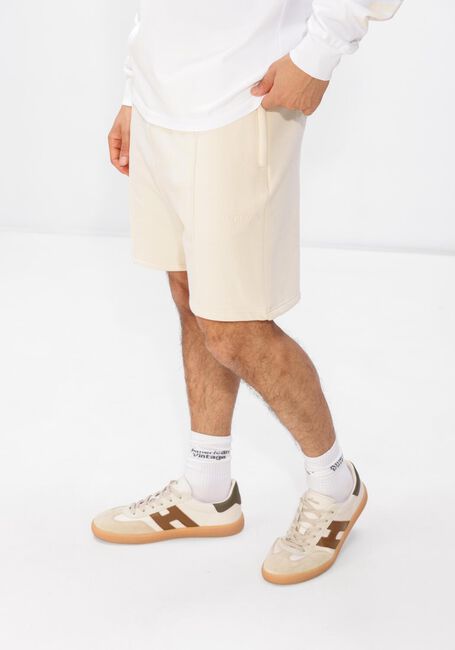 Ecru HOPEIUM Korte broek FELPA SHORT WITH SATIN TAPE - large