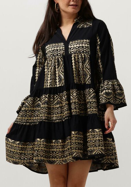 Zwarte GREEK ARCHAIC KORI Mini jurk 330652 - large