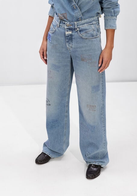 Blauwe CLOSED Wide jeans NIKKA - large