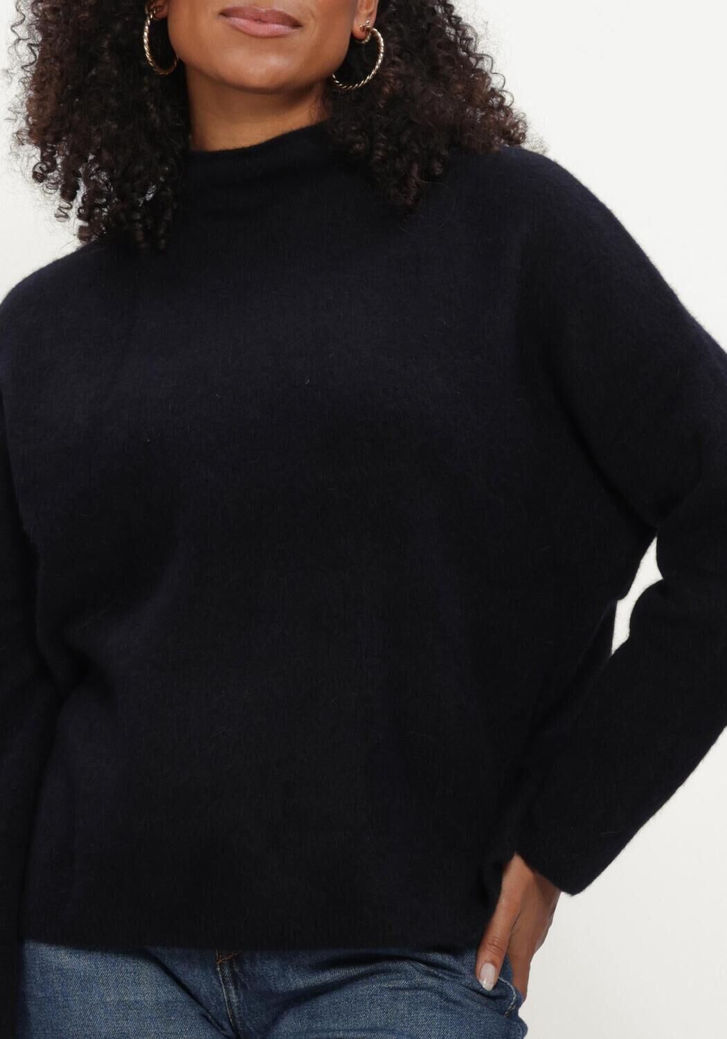 Donkerblauwe KNIT-TED Trui KIM PULLOVER - large
