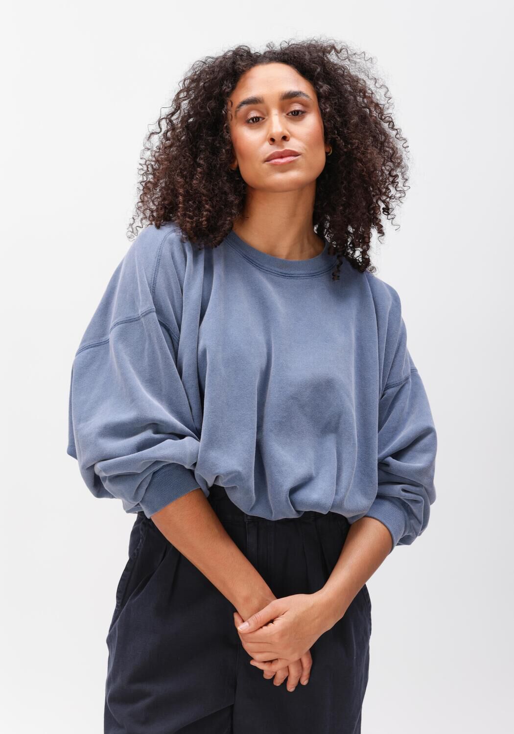 Blauwe ISABEL MARANT Sweater SAURIA-GA - large