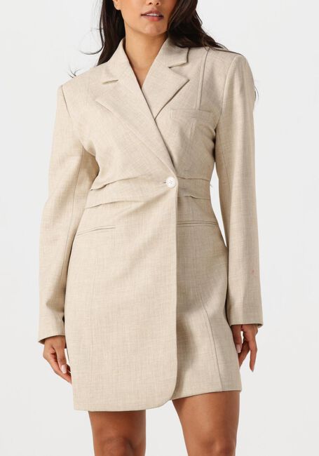Beige GESTUZ Mini jurk GZDECY BLAZER DRESS - large