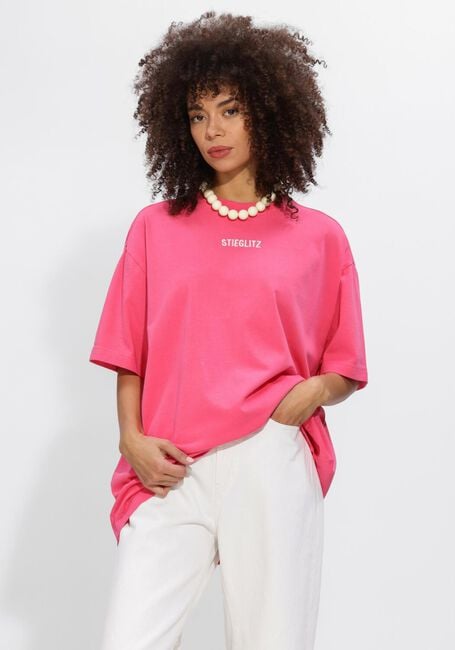 Roze STIEGLITZ Tops & T-shirts WORN OUT OVERSIZED T SHIRT - large