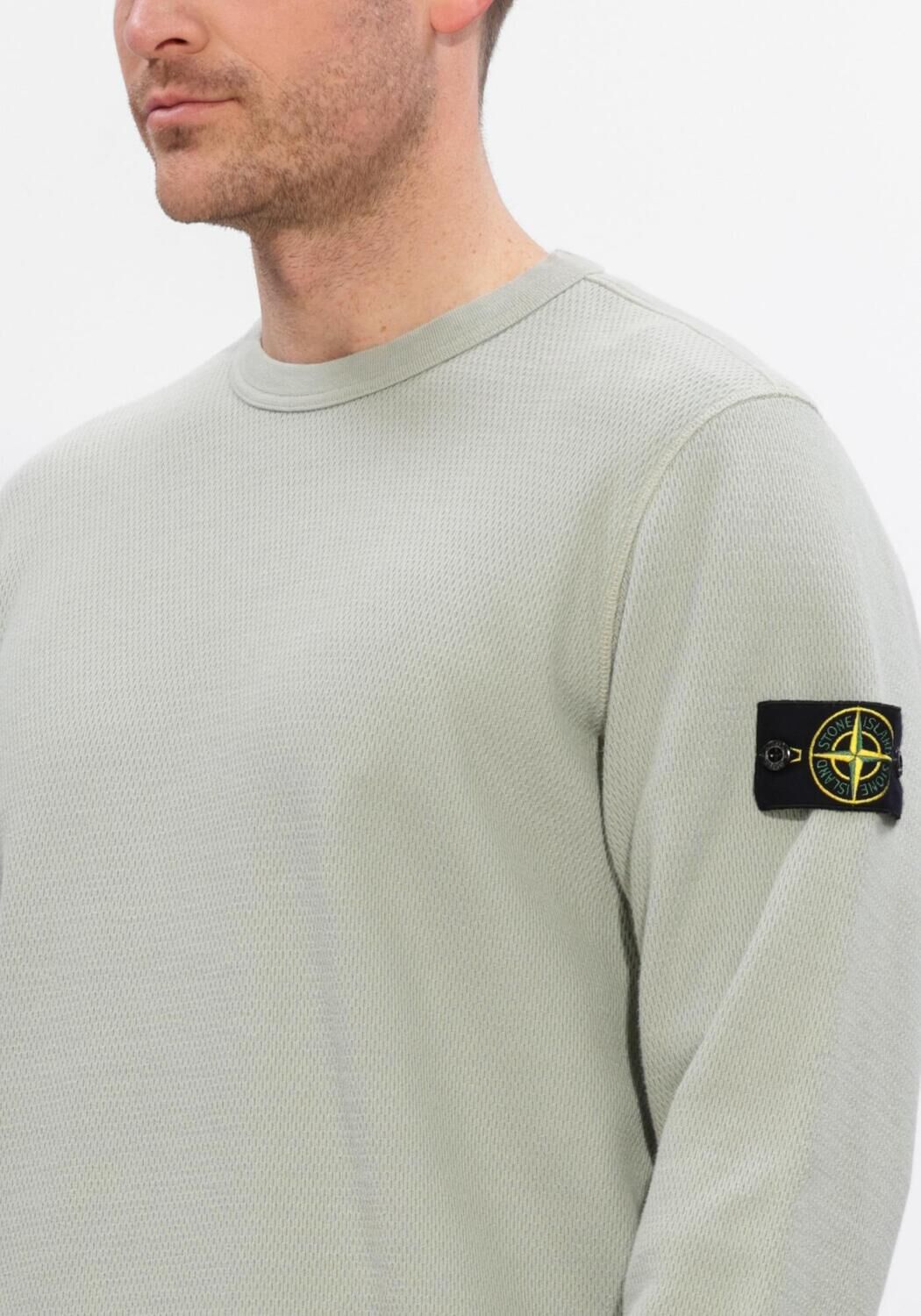 Groene STONE ISLAND Trui SWEATSHIRT S0297 - large
