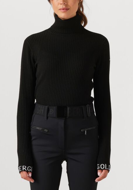 Zwarte GOLDBERGH Coltrui MIRA LONG SLEEVE KNIT SWEATER - large
