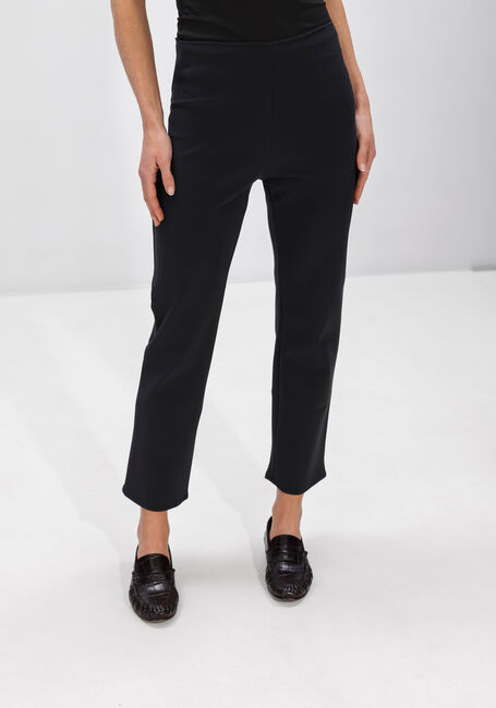 Zwarte ROHE Pantalon CIGARTTE SCUBA TROUSERS - large