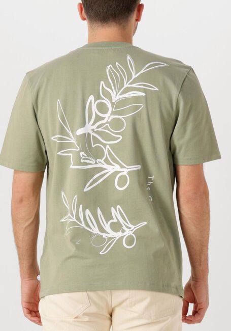 Groene THE GOODPEOPLE T-shirt TEX - large